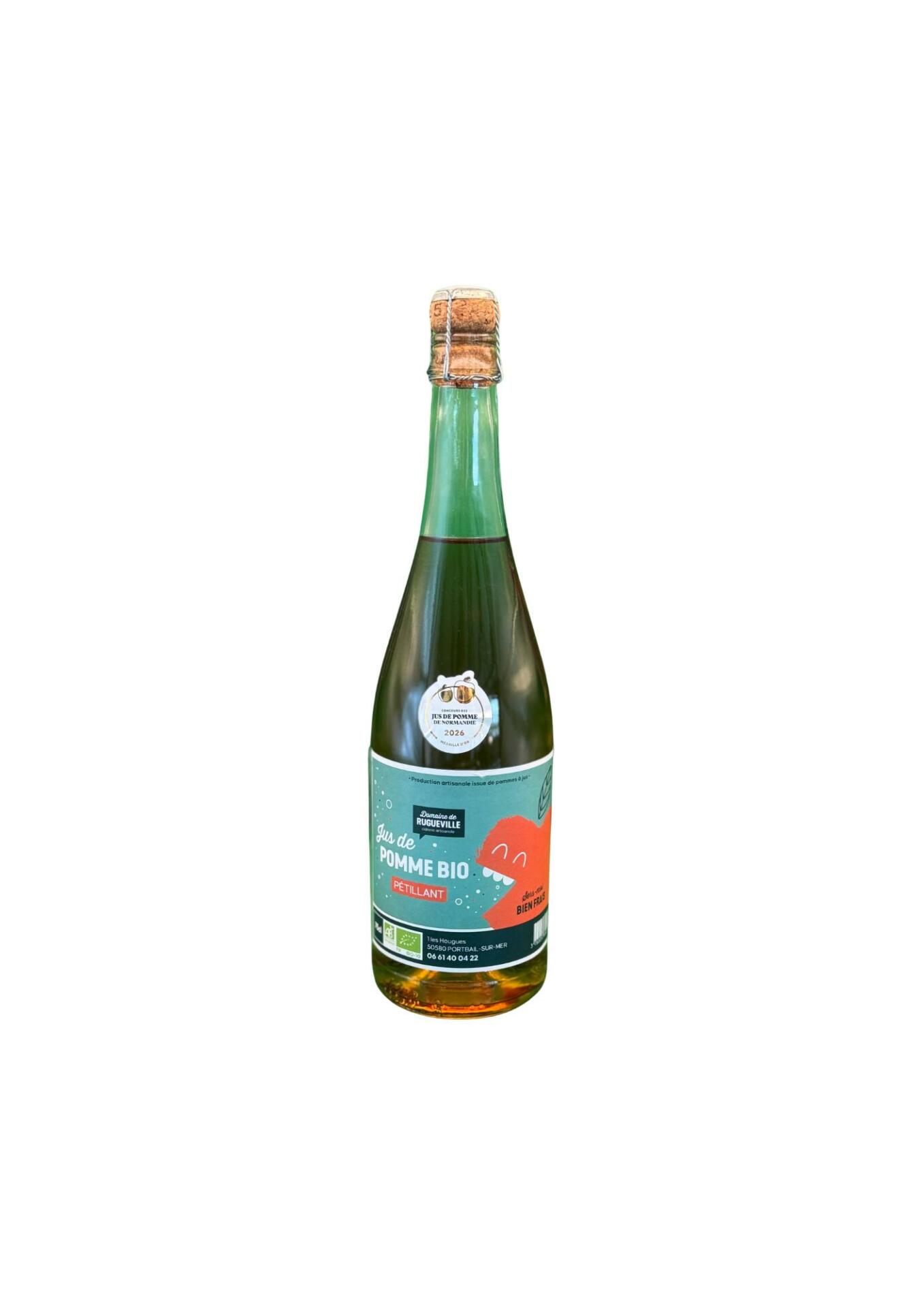 Domaine de Rugueville Jus de Pomme Pétillant