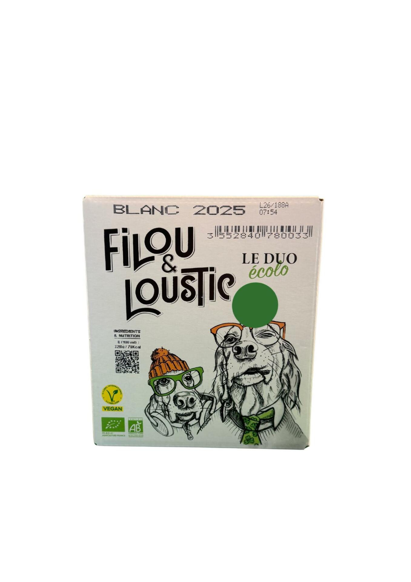 Filou & Loustic Blanc