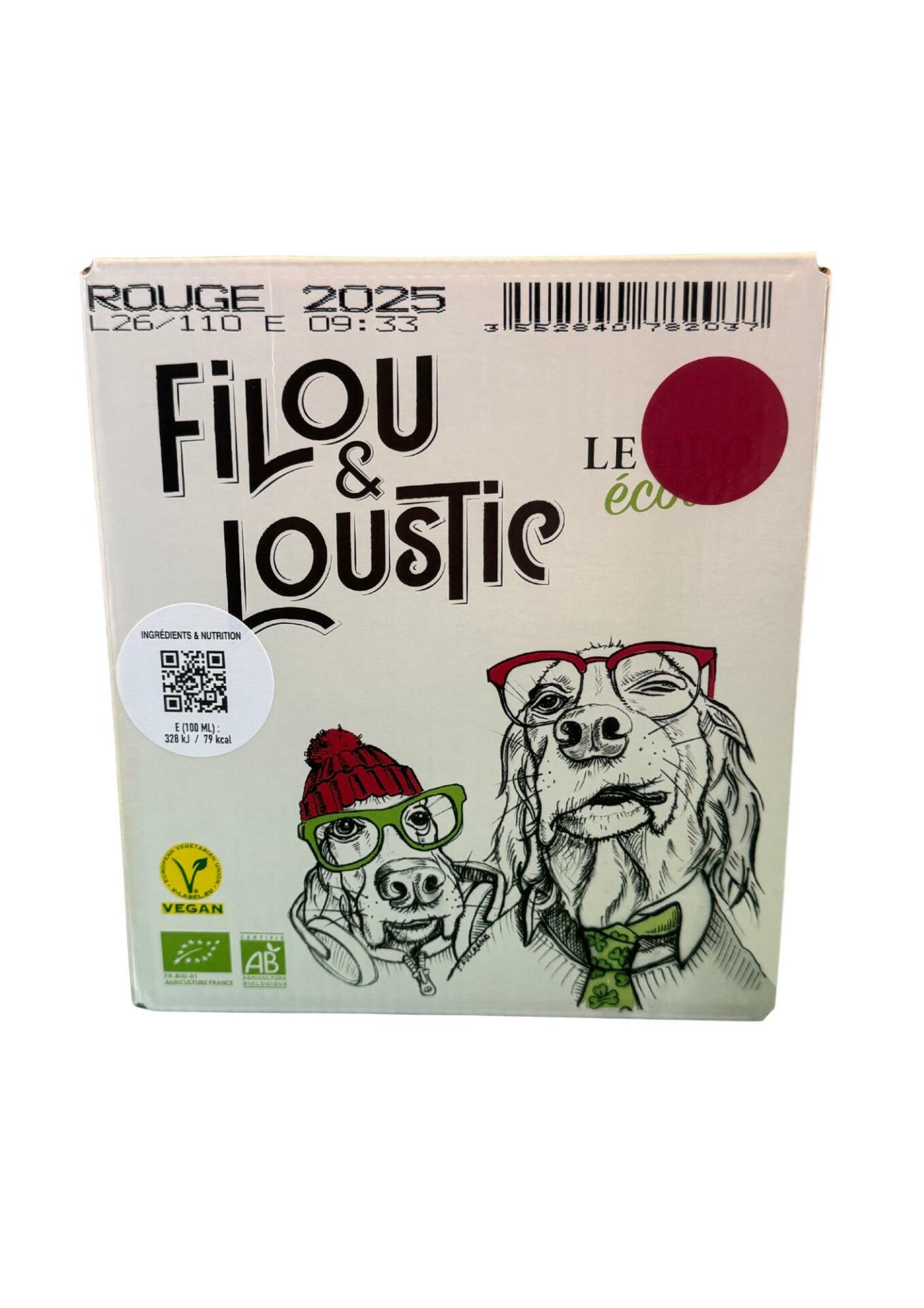 Filou & Loustic Rouge