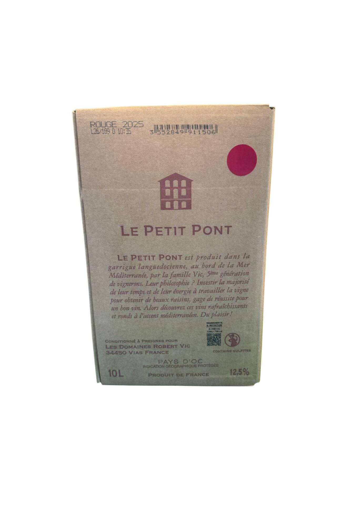 Petit Pont Réserve Rouge