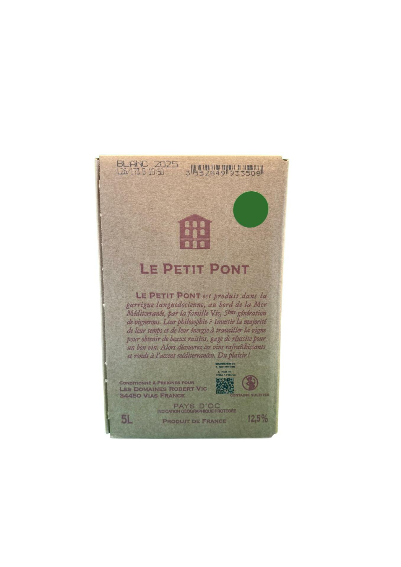 Petit Pont Réserve Blanc